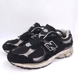 New Balance 2002R Athletic Lace Up Shoe Mens Size 8.5 M2002RDJ Black White